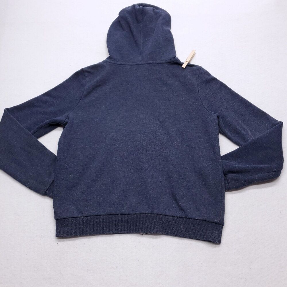 Hurley Zip Up Long Sleeve Casual Hoodie Womens Size Extra Small XS Blue - Picture 7 of 8